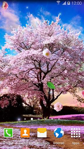Sakura Garden Live Wallpaper screenshot 5