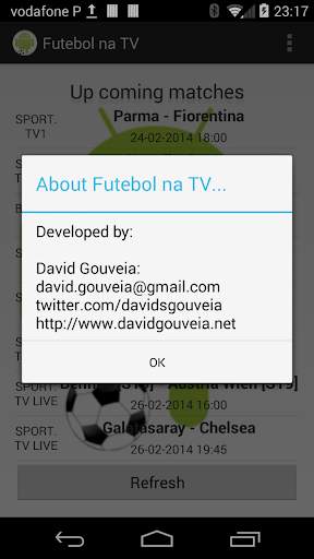 Futebol na TV screenshot 2