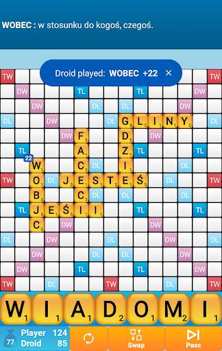 Classic Words Polski screenshot 1