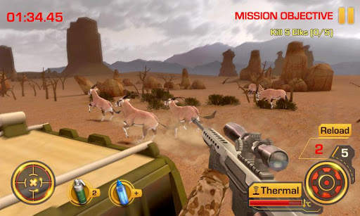 Wild Hunter 3D 1 تصوير الشاشة
