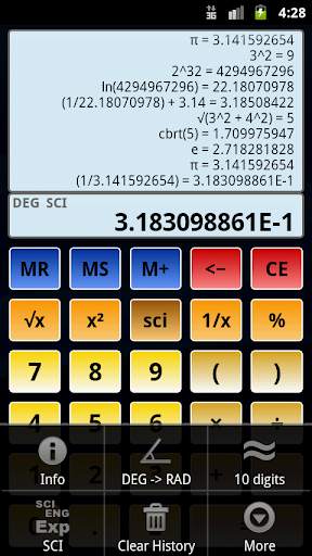 Scientific Calculator 3 5 تصوير الشاشة