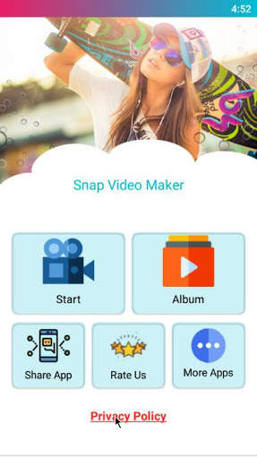 Snap Video Maker screenshot 5