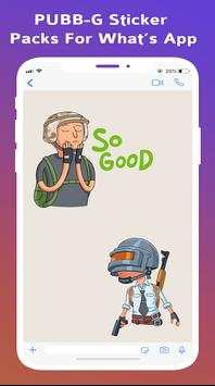 WAStickerApps : Pub-G Stickers For Whatsapp screenshot 4
