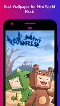 Mini World Block Art Wallpapers HD - HD Wallpaper स्क्रीनशॉट 1