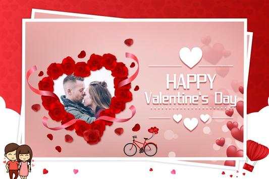 Valentine Day Photo Editor - Love Photo Frame screenshot 1