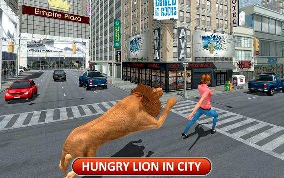Angry Lion Dangerous Attack Simulator screenshot 2