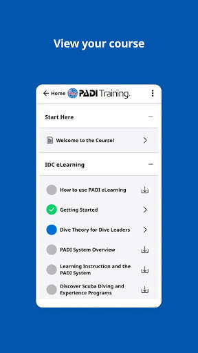 PADI Training screenshot 5