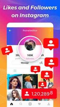 Likes and followers on Instagram screenshot 4