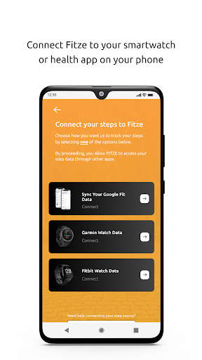 Fitze-Step Counter Fitness UAE screenshot 3