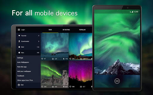Aurora Borealis Wallpapers 4K screenshot 5