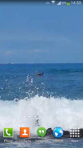 Ocean Waves Live Wallpaper 46 screenshot 3