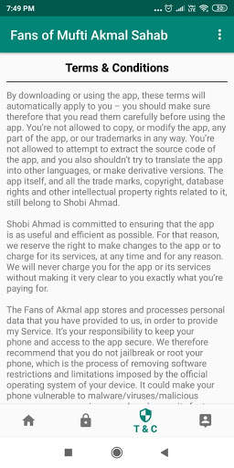 FANS OF MUFTI AKMAL SAHAB screenshot 6