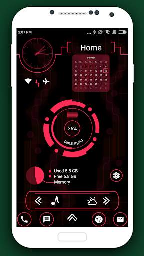 Hi-tech newest launcher screenshot 14