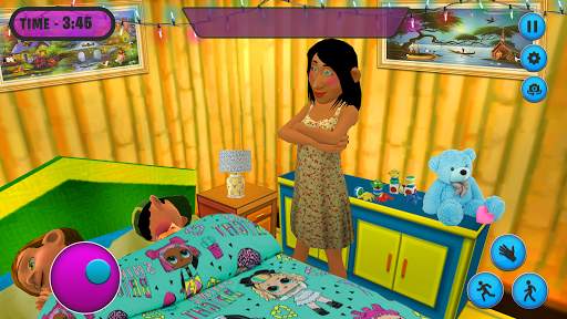 A virtual Babysitter: babysitting mother simulator screenshot 2
