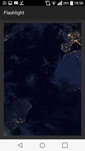 FlashLight Torche المصباح screenshot 1