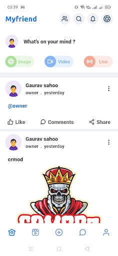 MyFriend -SOCIAL NETWORK|SHORT VIDEO|MADE IN INDIA screenshot 7