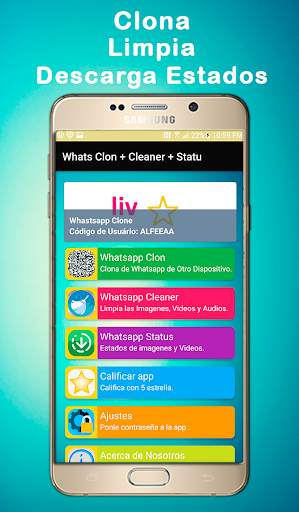 Whats Clon   Cleaner   Statu screenshot 1