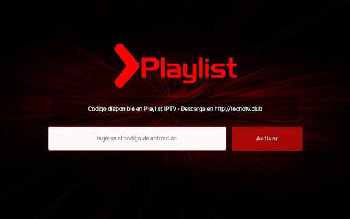 Playlist TV screenshot 1