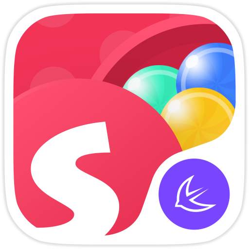 Round Colorful Ball Box --APUS Launcher theme 805.0.1001