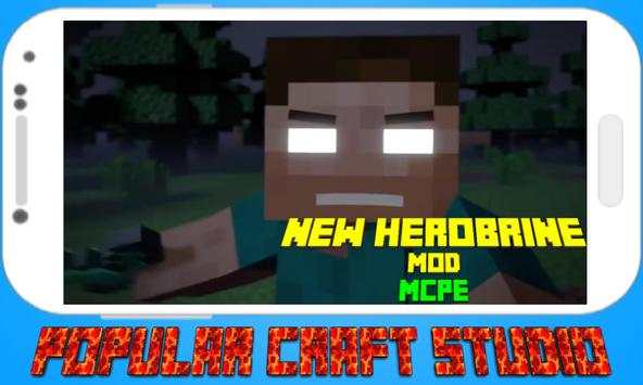 New Herobrine Mod for MCPE screenshot 1
