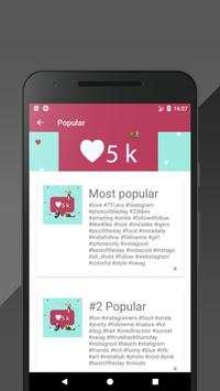 Easy Hashtags - Likes for hashtags for intagram screenshot 4