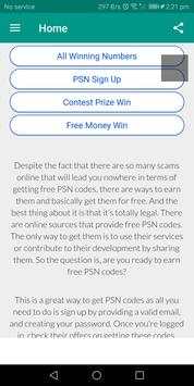 free psn codes generator скриншот 5