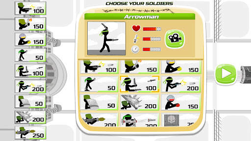 Stickman Army : The Defenders screenshot 2