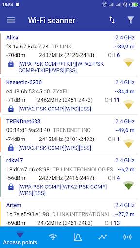 WiFi scanner pro screenshot 5