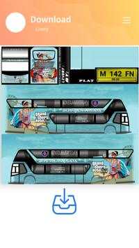 Livery Bus Medan Jaya SHD screenshot 5