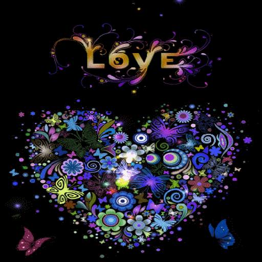 Multicolor Heart Live Wallpaper 3