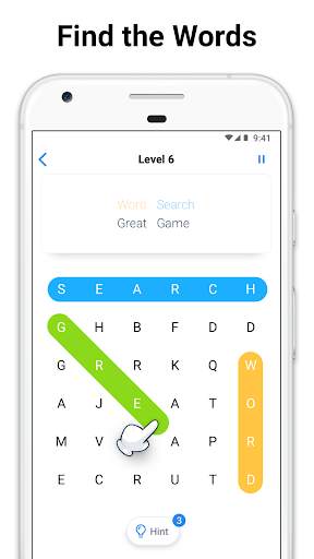 Word Search - crossword puzzle screenshot 1