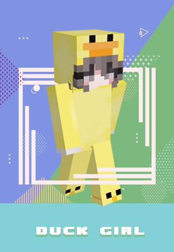 Duck Girl Skin For Minecraft screenshot 2