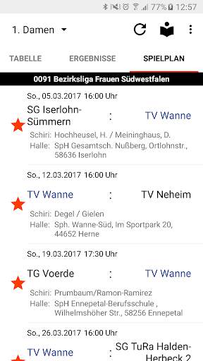 TV Wanne 1885 Handball screenshot 2