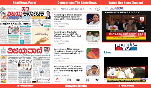 Kannada News Live: TV9 Kannada Live, ETV Kannada screenshot 3