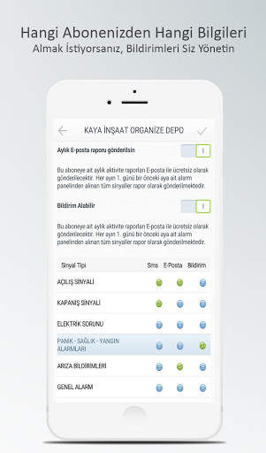 Alarm İzle Mobil screenshot 7