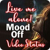 Mood Off Video Status: sad video status icon