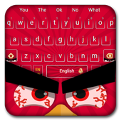 Red Fighting Bird Keyboard Theme icon