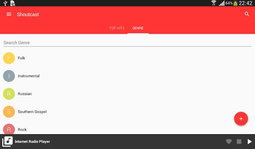 Internet Radio Player - Shoutcast screenshot 13