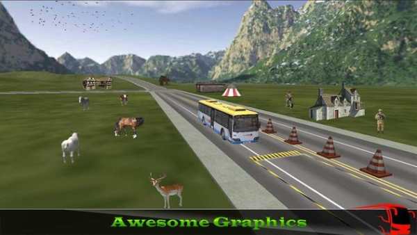jalan raya bis parkir screenshot 3
