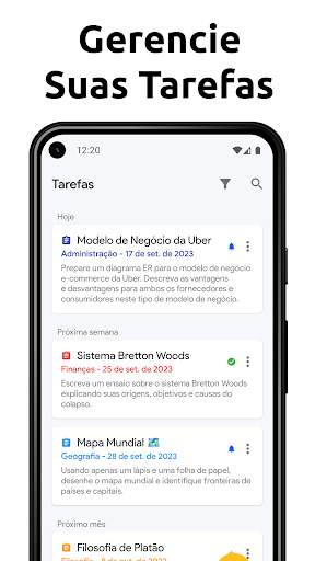 Planner Escolar - Horário screenshot 3