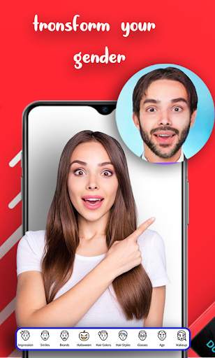 Face gender changer app swap screenshot 5