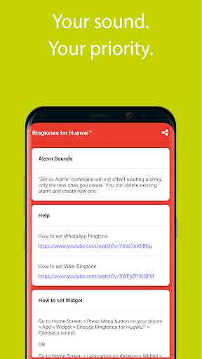 Ringtones for Huawei™ screenshot 4