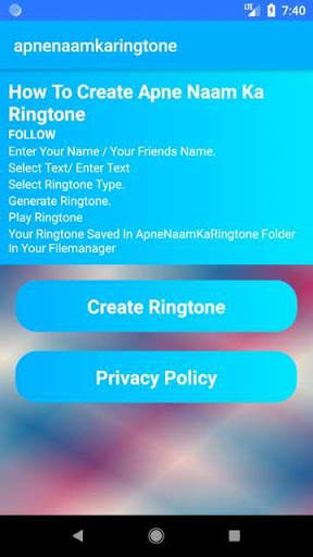 My Name Ringtone Maker screenshot 2