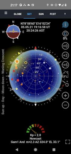 Aurora Forecast 3D screenshot 2