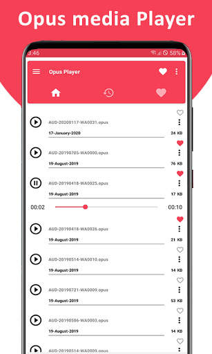 Opus Media Player screenshot 5