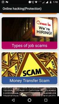 Online hacking(Scams Detection & Protection) screenshot 2