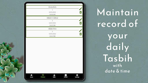 Tasbeeh Counter Digital Sebha screenshot 6