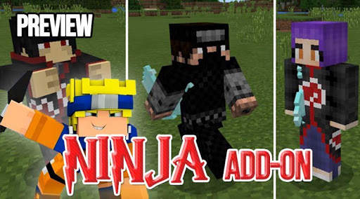 Konoha Ninja Addon For MCPE screenshot 4