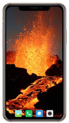 Volcano  Wallpaper New screenshot 1