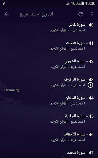 القران الكريم كامل بصوت احمد نعينع screenshot 5